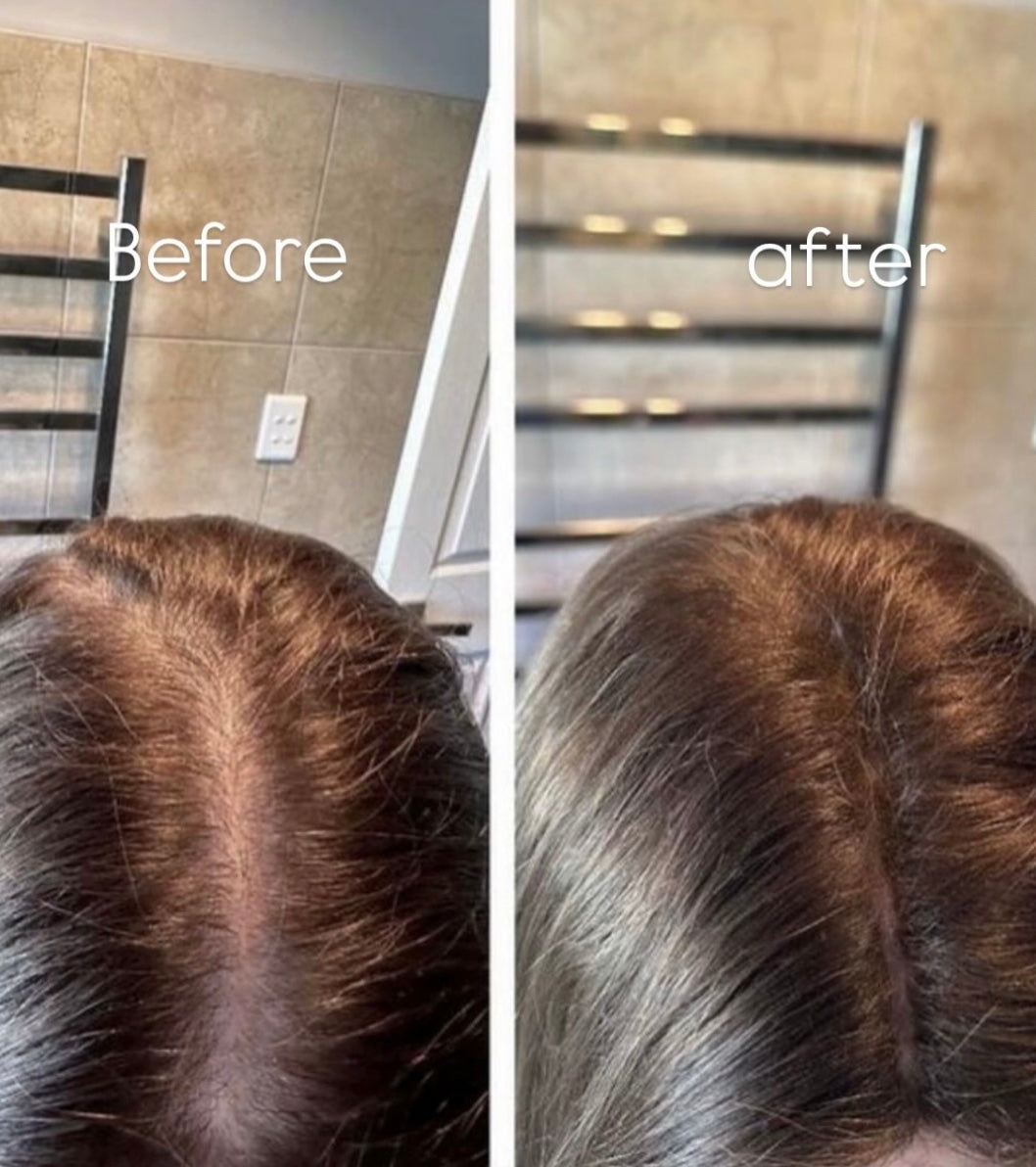 KIT-HairPulse Pettine elettrico multifunzionale per massaggio + olio EEHLOE