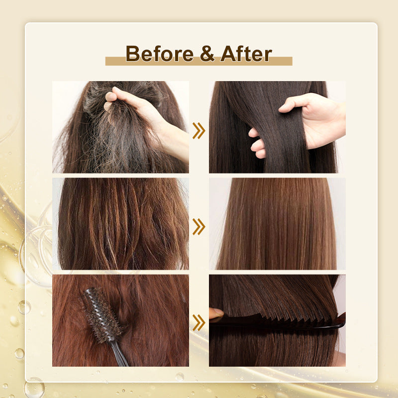 Olio Essenziale Capelli EELHOE 50ml - Riparazione Doppie Punte e Anti-Crespo